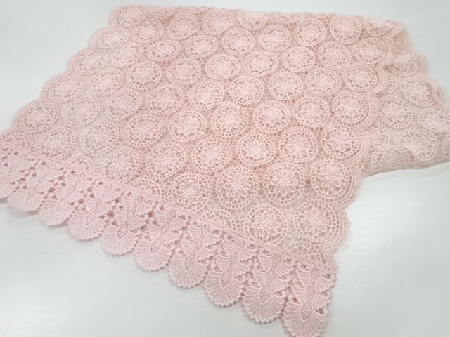 レース花模様ショール